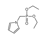 1-(diethoxyphosphorylmethyl)pyrrole Structure