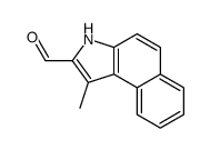 1-methyl-3H-benzo[e]indole-2-carbaldehyde Structure