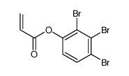 (2,3,4-tribromophenyl) prop-2-enoate结构式