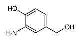 2-氨基-4-(羟甲基)苯酚结构式