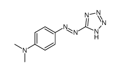 5-(4'-N,N-dimethylphenylazo)tetrazole Structure