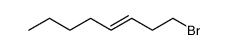 (E)-1-Bromo-3-octene结构式