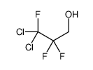 3,3-dichloro-2,2,3-trifluoropropan-1-ol结构式