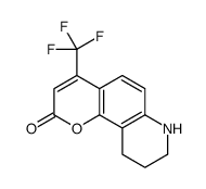 4-(trifluoromethyl)-7,8,9,10-tetrahydropyrano[2,3-f]quinolin-2-one结构式