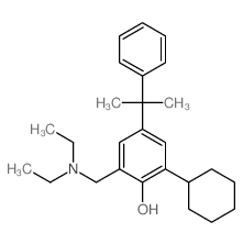 2-cyclohexyl-6-(diethylaminomethyl)-4-(2-phenylpropan-2-yl)phenol picture