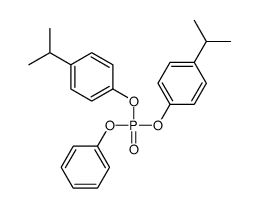 phenyl bis(4-propan-2-ylphenyl) phosphate结构式