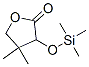 4,5-Dihydro-4,4-dimethyl-3-(trimethylsiloxy)-2(3H)-furanone Structure