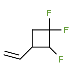 3-Ethenyl-1,1,2-trifluorocyclobutane Structure