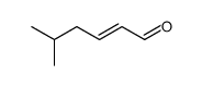 (2E)-5-methyl-2-hexenal Structure