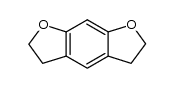 2,3,5,6-tetrahydrobenzo[1,2-b,5,4-b']difuran结构式