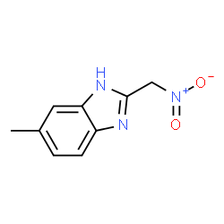 1H-Benzimidazole,5-methyl-2-(nitromethyl)-(9CI) Structure