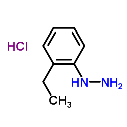 2-Ethylphenyl hydrazine HCl Structure