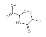2-[(2,2-dichloroacetyl)amino]propanoic acid Structure