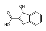 (9ci)-1-羟基-1H-苯并咪唑-2-羧酸结构式