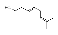 (3Z)-3,7-Dimethyl-3,6-octadien-1-ol结构式