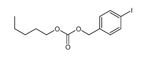 p-Iodobenzylpentyl=carbonate结构式