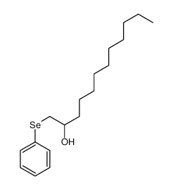 1-phenylselanyldodecan-2-ol结构式