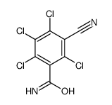 2,3,4,6-tetrachloro-5-cyanobenzamide Structure