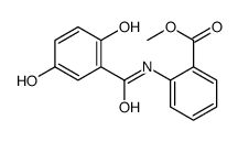 methyl 2-[(2,5-dihydroxybenzoyl)amino]benzoate结构式