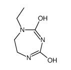 1-ethyl-1,3,5-triazepane-2,4-dione Structure