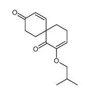 10-(2-methylpropoxy)spiro[5.5]undeca-4,9-diene-3,11-dione结构式
