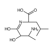 (2S)-2-[(3-amino-2-hydroxybutanoyl)amino]-4-methylpentanoic acid Structure
