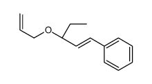 [(3S)-3-prop-2-enoxypent-1-enyl]benzene结构式