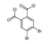 1,2-BENZENEDICARBONYL DICHLORIDE,4,5-DIBROMO structure