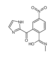 2-(1H-imidazole-2-carbonyl)-N-methyl-4-nitrobenzamide结构式