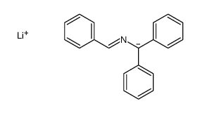 lithium,N-(diphenylmethyl)-1-phenylmethanimine结构式
