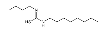 1-butyl-3-nonylthiourea Structure