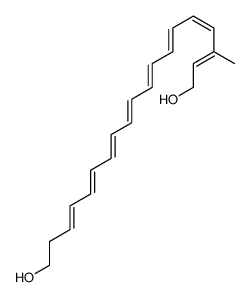 3-methylnonadeca-2,4,6,8,10,12,14,16-octaene-1,19-diol Structure