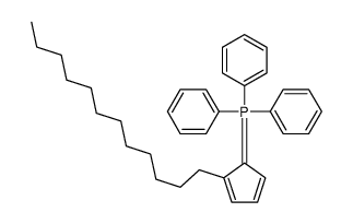 (2-dodecylcyclopenta-2,4-dien-1-ylidene)-triphenyl-λ5-phosphane结构式