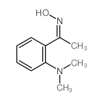 Ethanone,1-[2-(dimethylamino)phenyl]-, oxime Structure