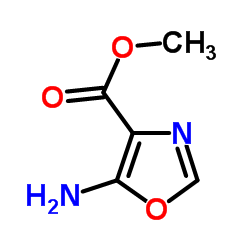 Methyl 5-amino-1,3-oxazole-4-carboxylate Structure