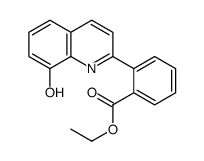 ethyl 2-(8-hydroxyquinolin-2-yl)benzoate Structure