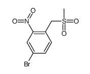 Benzene, 4-bromo-1-[(Methylsulfonyl)Methyl]-2-nitro- picture