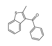 (2-methyl-1-benzothiophen-3-yl)-phenylmethanone结构式