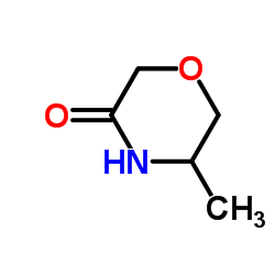 5-甲基-3-吗啉酮结构式