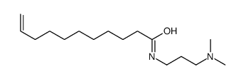 N-[3-(dimethylamino)propyl]undec-10-enamide Structure