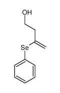 3-phenylselanylbut-3-en-1-ol结构式