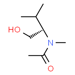 Acetamide, N-[(1S)-1-(hydroxymethyl)-2-methylpropyl]-N-methyl- (9CI) Structure
