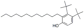 bis(tert-butyl)dodecylphenol结构式