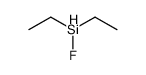 diethyl(fluoro)silane Structure