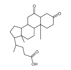 3,6-DIKETOCHOLANIC ACID structure