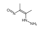 3-nitrosobut-2-en-2-ylhydrazine结构式