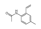 2-ethenyl-4-methylacetanilide结构式