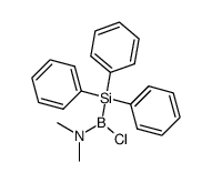 (triphenylsilyl)B(NMe2)Cl Structure