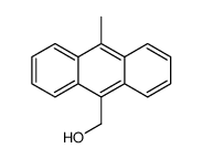 9-hydroxymethyl-10-methylanthracene Structure