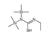 1,1-Bis(trimethylsilyl)-3-ethyl-2-thiourea structure